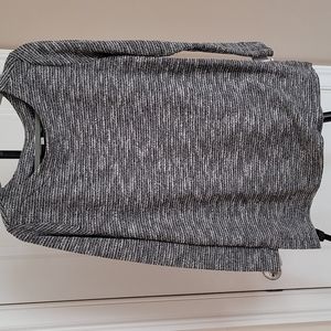 Loft Black and White Tunic Shirt